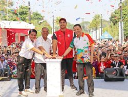 Fun Run Hitung Mundur PON XXI/2024 Bersama Menpora di Jakarta , Pj Gubernur Sumut Persiapan Sudah On The Track