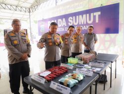 Polda Sumut Ungkap 351 Kasus Narkoba dengan 457 Pelaku