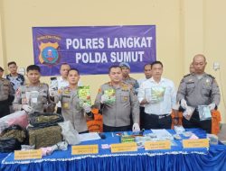 Polres Langkat Sepekan Ungkap 26 Kasus Narkoba 29 Tersangka