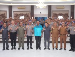 Diktukba Polri Gel-II 2023 SPN Hinai Polda Sumut Kohesi Sosial di Kantor Bupati