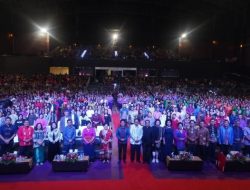 PJ Gubernur Sumut Terkesan Kreativitas Konser Moria GBKP 2023
