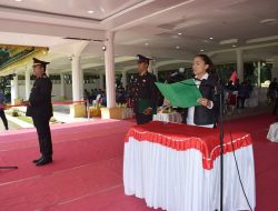 Ketua DPRD Langkat Baca Ikrar Hari Kesaktian Pancasila