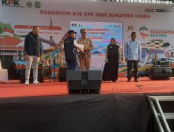 Pemko Binjai Juara III Paviliun Terbaik Roadshow Bus KPK RI