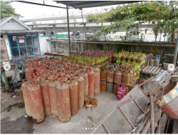 Bareskrim dan Polda Sumut Gerebek Pengoplos Gas LPG Bersubsidi