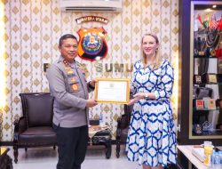 Kapolda Sumut Terima Penghargaan Kedubes Amerika