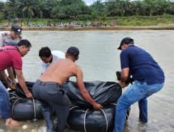 Sesosok Mayat Pria Ditemukan di Aliran Sungai Batang Serangan