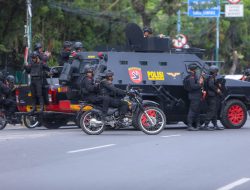 Polda Sumut Simulasi Pengamanan Pemilu 2024