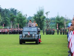 Dalam Rangka PAM Pemilu 2024, Kapolda Sumut Apel Gelar Pasukan Ops Mantap Brata 2023-2024