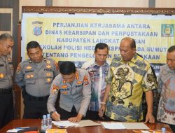 Syah Afandin Kembali Jalankan Pemerintahan, Tinjau Pangan Murah dan MoU dengan SPN Hinai Polda Sumut