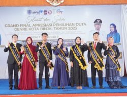 M. Dzaky Aldimas Ginting dan Kesya Dinnar Izzummi Terpilih Duta GenRe Putra dan Putri Kota Binjai 2023