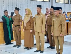 Pemko Binjai Lantik Pejabat Administrator dan Fungsional