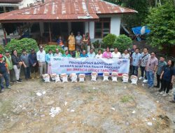 BRI BO Tarutung Bantu Korban Banjir di Baktiraja
