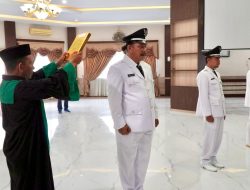 Plt Bupati Langkat Lantik 3 Kades PAW