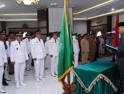Jelang Waktu Tugas Berakhir, Plt Bupati Langkat Lantik 138 Pejabat Eselon III dan IV, Berikut Masing-Masing Jabatannya