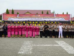 Kapolda Sumut Bersama Plt Bupati Langkat Hadiri Penutupan 441 Diktuba Polri SPN Hinai