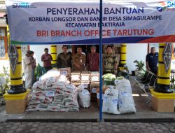 BRI BO Tarutung Berikan Bantuan Kedua untuk Korban Banjir dan Longsor di Bakkara