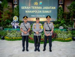 Kapoldasu Pimpin Sertijab Wakapolda, Selamat dan Sukses Irjen Jawari