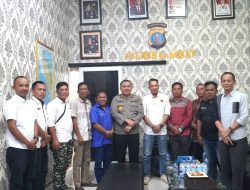 Kapolres Langkat Terima Panitia Konferensi PWI Langkat