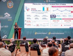Kapolda Sumut di Rakor Pembangunan Sumut 2023, Pemilu Aman Tingkatkan Kualitas Negara