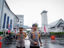 9.898 Gereja di Sumut Dijaga Ketat Polisi