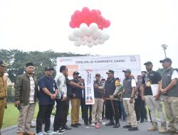 Apel Siaga Bersama, Wali Kota Binjai Ajak Masyarakat Jaga  Pemilu 2024 Berintegritas dan Bebas dari Hoaks