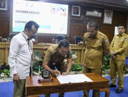 BPOM Medan Monitoring Keamanan Pangan di Binjai, Penyerahan Sertifikat Sekolah Pangan Jajanan Anak Sekolah Aman