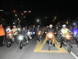 Forkopimda Sumut Dipimpin Pj Gubernur Monitoring Malam Pergantian Tahun Baru 2024 , Sumut Aman Terkendali