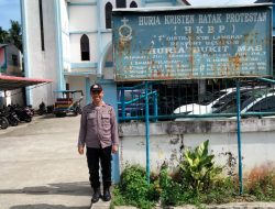 Polres Langkat Kerahkan 171 Personel Pam Ibadah Gereja Tahun Baru 2024