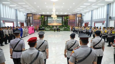 Sertijab Pejabat Utama dan Kapolres, Kapolda Sumut : Jaga Integritas