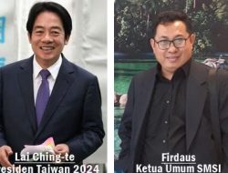 Ketum SMSI  Ucapkan Selamat untuk Presiden Taiwan Terpilih