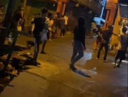 Polisi Bubarkan Warga Terlibat Tawuran Medan Belawan
