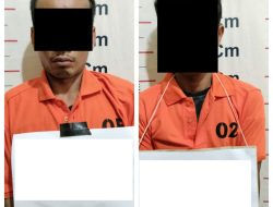 Dua Pembobol Rumah Ditinggal Penghuni Ditangkap di Langkat