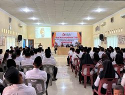 Panwascam Sirapit Lantik 54 PTPS, Kapolsek Kuala : Jadilah Pengawas Profesional