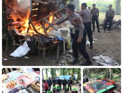 Polda Sumut Gerebek Gubuk Narkoba dan Judi di Kutalimbaru, 12 Orang Diamankan