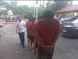 Polda Sumut Ungkap Sindikat Curanmor di Medan, 5 Pelaku Ditangkap 7 Sepeda Motor dan 3 STNK Palsu Disita