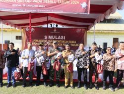 KPU Binjai Gelar Simulasi Pemilu 2024