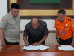 Plt Bupati Syah Afandin Hibahkan Tanah Pemkab Langkat untuk Bangun Balai Diklat Basarnas