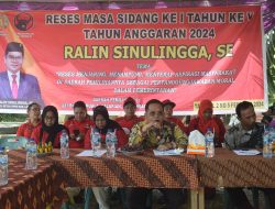 Wakil Ketua DPRD Langkat Ralin Sinulingga Bawa 4 M Saat Reses