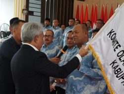 Ketua KONI Sumut Lantik Syah Afandin Ketua KONI Langkat, Harapkan Atlit Langkat Rangking 2 se -Sumut