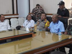 Pj Gubsu Zoom Meeting Pantau Pemilu di Daerah, Syah Afandin : Langkat Aman dan Kondusif