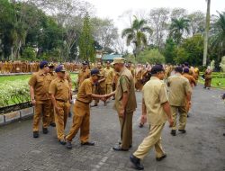 Apel Gabungan Diakhir Masa Tugas,  Plt Bupati Langkat Syah Afandin Memohon Maaf Atas Segala Kekurangan
