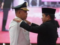 Pj Gubsu Hassanudin Lantik Faisal Hasrimy menjadi Pj Bupati Langkat