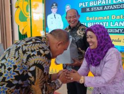 Pisah Sambut Syah Afandin kepada Pj Bupati Langkat, Faisal Hasrimy