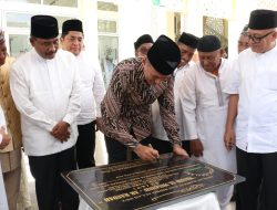 Wali Kota Binjai dan Tokoh Masyarakat Sumut Musa Rajekshah Hadiri Peresmian Masjid Al-Musannif Ar Raudhah