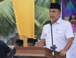 Hadiri Isra Mi’raj Padang Tualang, Faisal Hasrimy Ajak Masyarakat Awasi Kinerja Camat dan Kades dalam Melayani