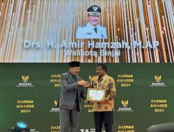 Wali Kota Binjai Terima Penghargaan Baznas Award 2024