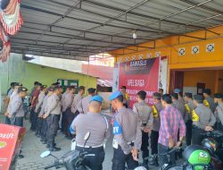 Polres Langkat Kerahkan 380 Personel Amankan Rapat Pleno Rekapitulasi Pemilu 2024 di 20 Kantor PPK