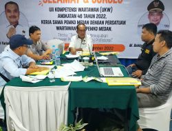 PWI Sumut-Dewan Pers akan Gelar UKW di Medan, 7-8 Maret 2024