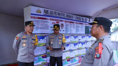 Wakapolda Sumut Tinjau Pos Pam F1 Powerboat Danau Toba