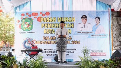 Jelang Hari Raya Imlek, Pemko Medan Gelar Pasar Murah